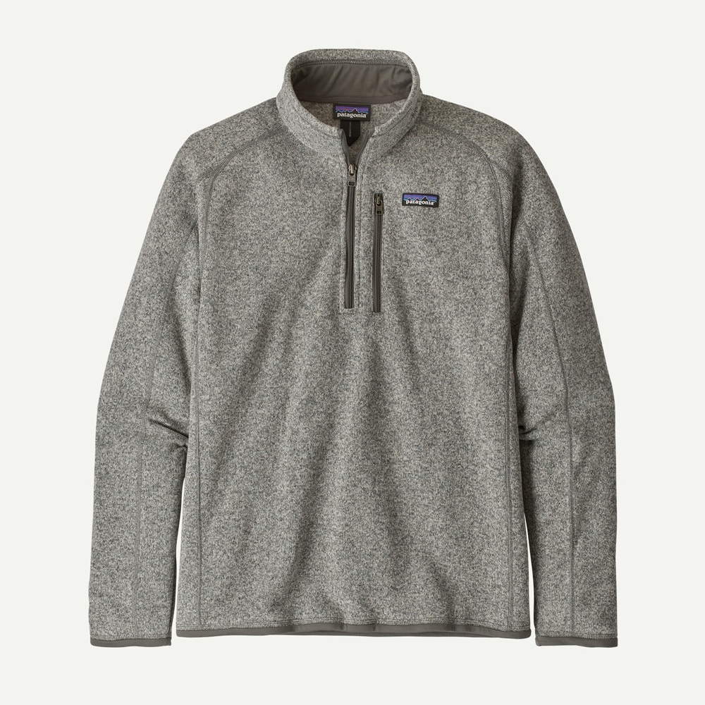 NWT Patagonia Men's Better Sweater® 1/4-Zip Fleece
Size M - Stonewash